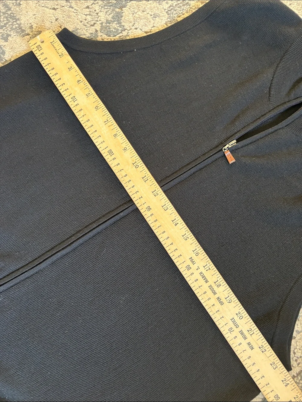 Peter Millar extra fine Italian  Merino Wool Full Zip Knit Vest